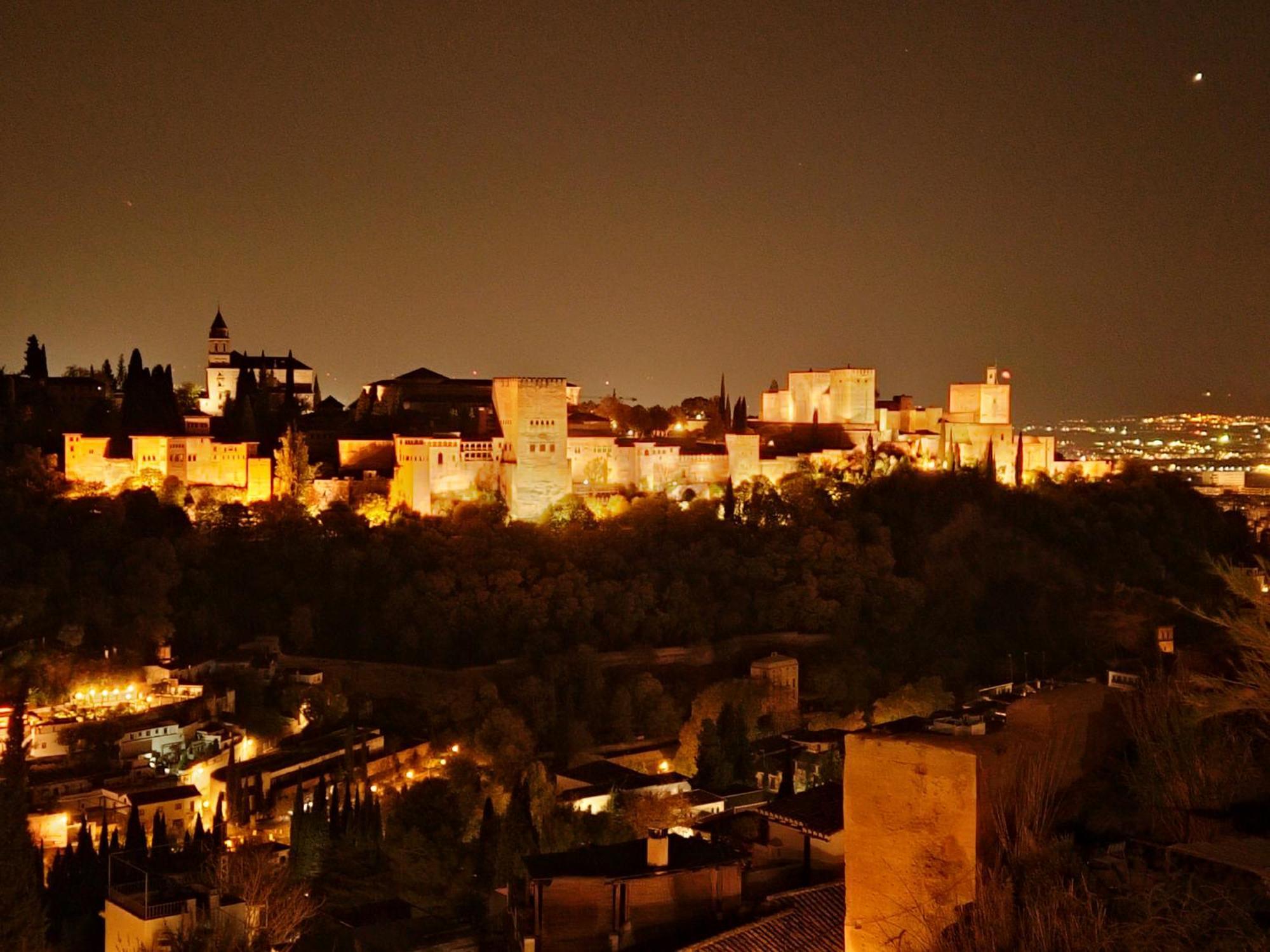 Luxury Cave 100M Super Terraza Vistas Alhambra Wifi Villa Granada Eksteriør billede